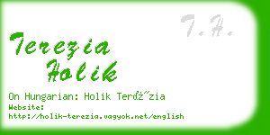 terezia holik business card